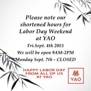 laborDayHours 300x300 - Labor Day Hours at YAO Clinic